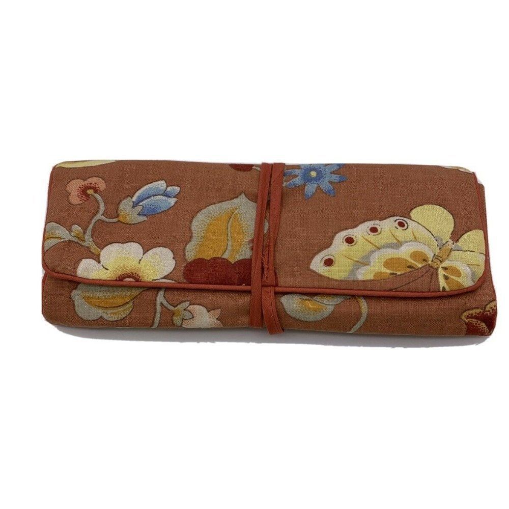 Vintage Travel Organizer Jewelry Cosmetics Case